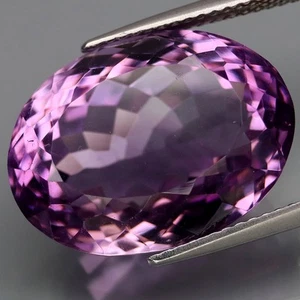 18.88Ct.Real 100%Natural BIG Amethyst Bolivia None Treatment Full Sparkling! - Imagen 1 de 4