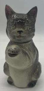 Shafford Gray Kitty Cat Creamer Pitcher Vintage - Picture 1 of 7