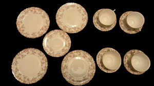Haviland Limoges Rankgitter / Antik 14er Set - Bild 1 von 8