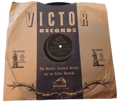 Dinah Shore  Murder He Says / Something To Remember You By 78 RPM Victor 20-1525 - Image 1 of 4