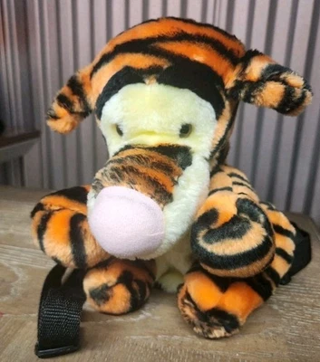 Mochila de felpa Winnie The Pooh Tigger con correas ajustables pequeña Foto 1 de 4