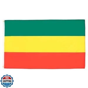 AZ FLAGGE - Äthiopien ohne Waffen Flagge - 3x5 Fuß - 100D Polyester Et - Bild 1 von 4