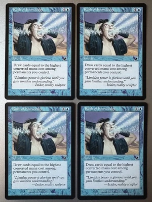 4x Rush of Knowledge (NM) Scourge Common SCG Magic the Gathering MTG Playset - Image 1 of 2