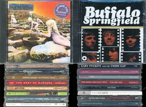 SEALED CLASSIC ROCK CD LOT (18) REMASTERED LED ZEPPELIN ROLLING STONES THE DOORS - Picture 1 of 1