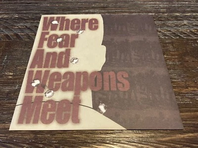 Where Fear And Weapons Meet "Self Titled" 7" (Vinyl, Revelation) - Image 1 of 2