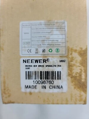 Neewer NW635 TTL On Camera Flash with LCD Display | Rotate | AA Batteries  - Image 1 of 4