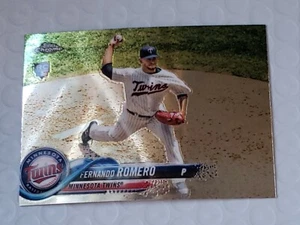 2018 Fernando Romero RC Topps Chrome Update #HMT17  - Picture 1 of 2