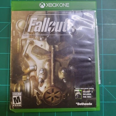 Fallout 4 (Xbox One, 2015) Used Tested  - Image 1 of 4