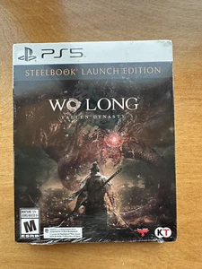 WO LONG FALLEN DYNASTY STEELBOOK LAUNCH EDITION PLAYSTATION PS5 - NEW SEALED - Picture 1 of 6