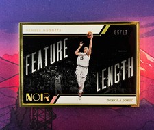 2022-23 Panini Noir Nikola Jokic #251 Feature Length SSP 5/11 Denver Nuggets