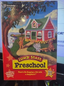 JumpStart Preschool AGES 2-4 Windows/Macintosh CD-ROM PC /NEW SEALED BIG BOX - Picture 1 of 2