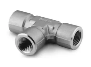 3/8 FNPT 316ss Tee Pipe Fitting Swagelok SS-6-T - Picture 1 of 1