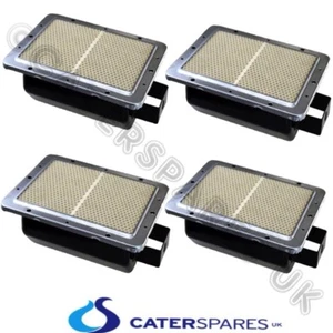 4 X GENUINE ARCHWAY GAS DONNER KEBAB MACHINE CERAMIC RADIANT BURNER HEATER PANEL - Picture 1 of 3