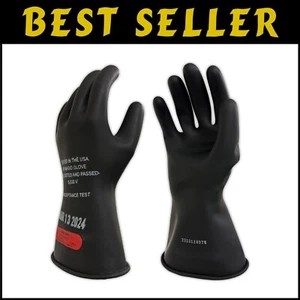 Dielektrische Naturkautschuk Elektriker Handschuhe - Klasse 0, verbesserte Flexibilität - Bild 1 von 10
