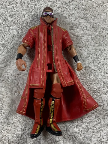 LOOSE WWE Elite 2012 The Miz with Red Robe Sunglasses Series 69 Figure Mattel Cover