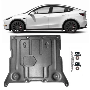 Protector contra salpicaduras de motor de acero de plástico para Tesla modelo Y 2020-2022 guardabarros - Imagen 1 de 18