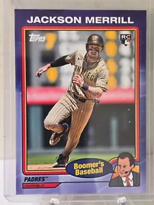 2024 Topps Chris Berman 16 Jackson Merrill radiocomandato - Foto 1 di 2