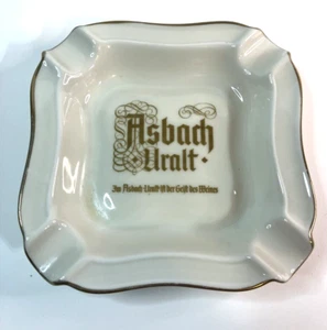 Vintage Thomas Rosenthal Asbach Uralt Advertising Porcelain Ashtray Germany - Picture 1 of 6