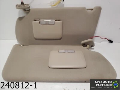 Juego de parasol Ford Flex 2010 fabricante de equipos originales de 3,5 L con espejos retrovisores iluminados cubiertos y enlace para el hogar Foto 1 de 4