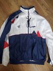 Vintage Umbro Replikit No England Patch National Team  Full Zip Jacket Mens XL