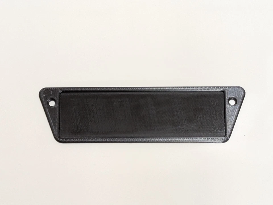 Placa de radio Triumph Spitfire Facia en blanco Foto 1 de 1