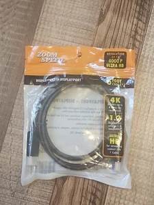 Display Port to Display Port 6 ft. Cable - Picture 1 of 1