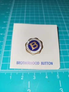 Baptistenbruderschaft Revers Hut Jacke Pin Kirche - Bild 1 von 4