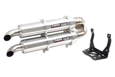 Trinity Racing Can-Am Maverick X3 Slip-On Exhaust - Image 1 of 3
