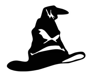 The Sorting Hat from Harry Potter Vinyl Decal   **FREE Shipping** - Picture 1 of 5