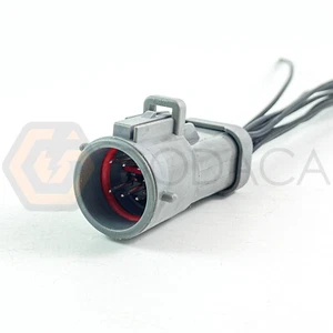 1 conector macho de 8 vías para limpiaparabrisas trasero WPT-257 - Imagen 1 de 2