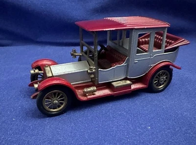 Scatola fiammiferi vintage modelli di un tempo n. Y-7 1912 Rolls-Royce L 9,5 cm - Immagine 1 di 4