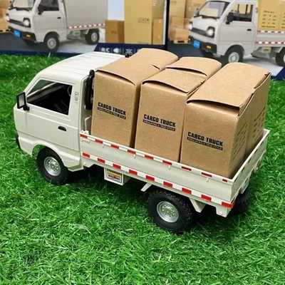 Diecast Vehicle Cargo Truck Gift For Boys Pick Up Cargo Truck Birthday Gift Toy - Image 1 of 4