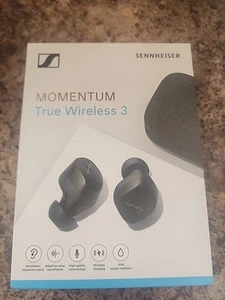 Sennheiser - Momentum 3 True Wireless Noise Cancelling In-Ear Headphones - Black - Picture 1 of 2