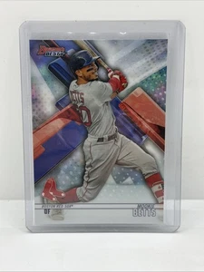 2018 Bowman's Best Mookie Betts REFRACTOR #17 Red Sox / Dodgers - Picture 1 of 3