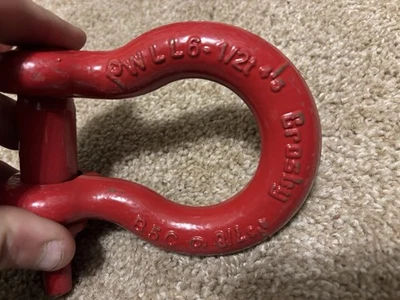 Crosby 6-1/2 Ton Shackles Clevises USA 6.5 Ton - Image 1 of 3