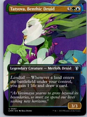 Tatyova, Benthic Druid (Borderless) - Commander Masters - U 687 NM - Image 1 of 2