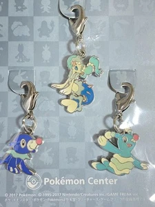 Pokemon Center Metal Charm 728 729 730 Popplio Brionne - Primarina Keychain #599 - Picture 1 of 6