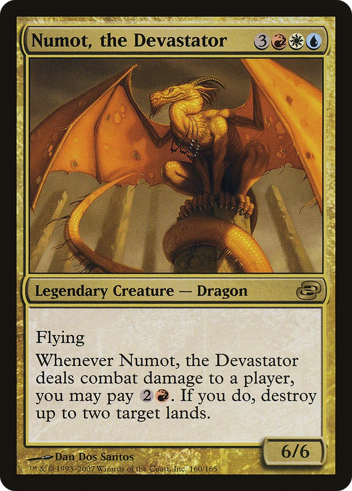 Numot, the Devastator #160 (HP) Planar Chaos PLC Magic MTG - Image 1 of 1
