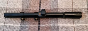 Mira telescópica para rifle de aire comprimido Crosman 4 x 15 de colección con soportes - Imagen 1 de 5