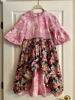 Vestido Personalizado Mujer Maravilla Supergirl Batgirl DC Comics Libro Rosa Boutique M 7 8 Foto 1 de 4