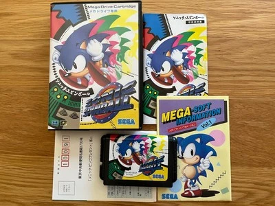 Sonic Spinball Japan MegaDrive Mega Drive Complete Condition! - Image 1 of 4