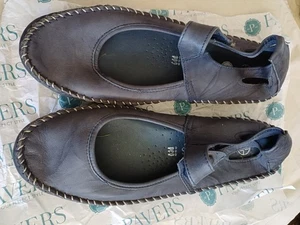 Pavers, Navy Mary Jane's, UK Size 8. Worn Once Only! - Picture 1 of 6