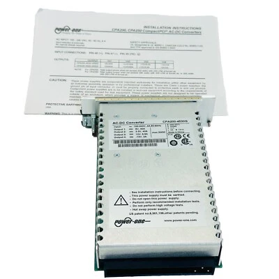 POWER-ONE POWER ONE AC-DC CONVERTER CPA200-4530G POWER SUPPLY