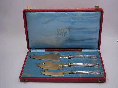 NICOUD COPERTE SERVIZIO A TORTE PALA PER TORTA MANICHE ARGENTO PUNZONE MINERVE - Immagine 1 di 4