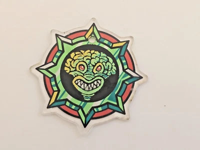 BALLY REVENGE FROM MARS PINBALL MACHINE PROMO PLASTIC PIECE KEY FOB MARTIANS - Image 1 of 2