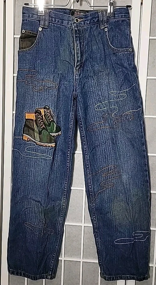 Jeans Urban Extreme para niños - diseño bordado talla 10 Foto 1 de 1