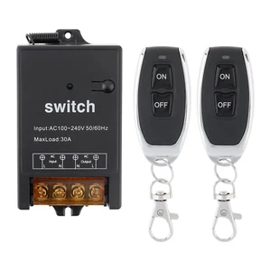 New Wireless Remote Control Switch AC 100 - 240V ON / OFF RF Remote Control - Picture 1 of 12