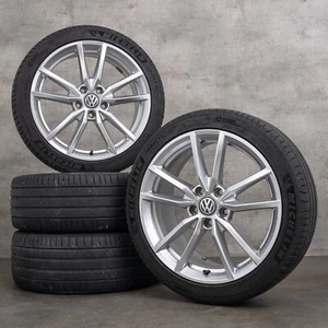 4 jantes 18'' styl PRETORIA silver VW Golf, passat, eos, scirocco, tiguan, t roc - Imagen 1 de 1