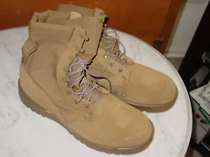 2017 Army 798 Hot Weather 8" Coyote Brown Military Combat Boots! Size 12W - Picture 1 of 12