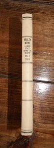 Gesundheitsnachrichten Vol. 1916 2 - ILLINOIS State Board of Health gebundene Newsletter RAR! - Bild 1 von 9